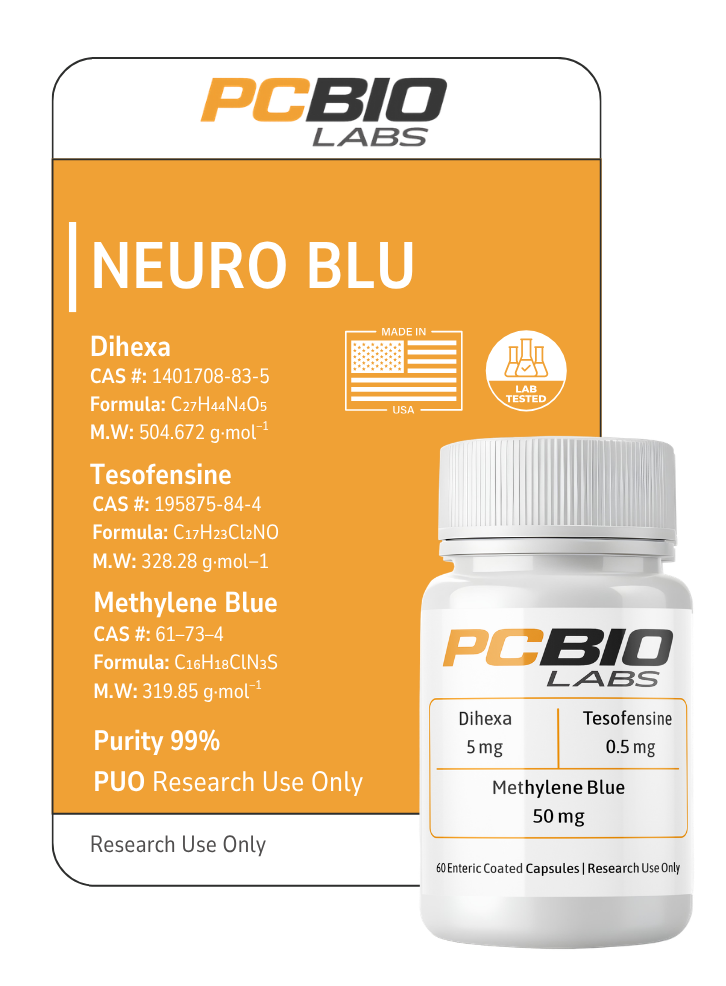 Dihexa / Tesofensine / Methylene Blue Capsules
