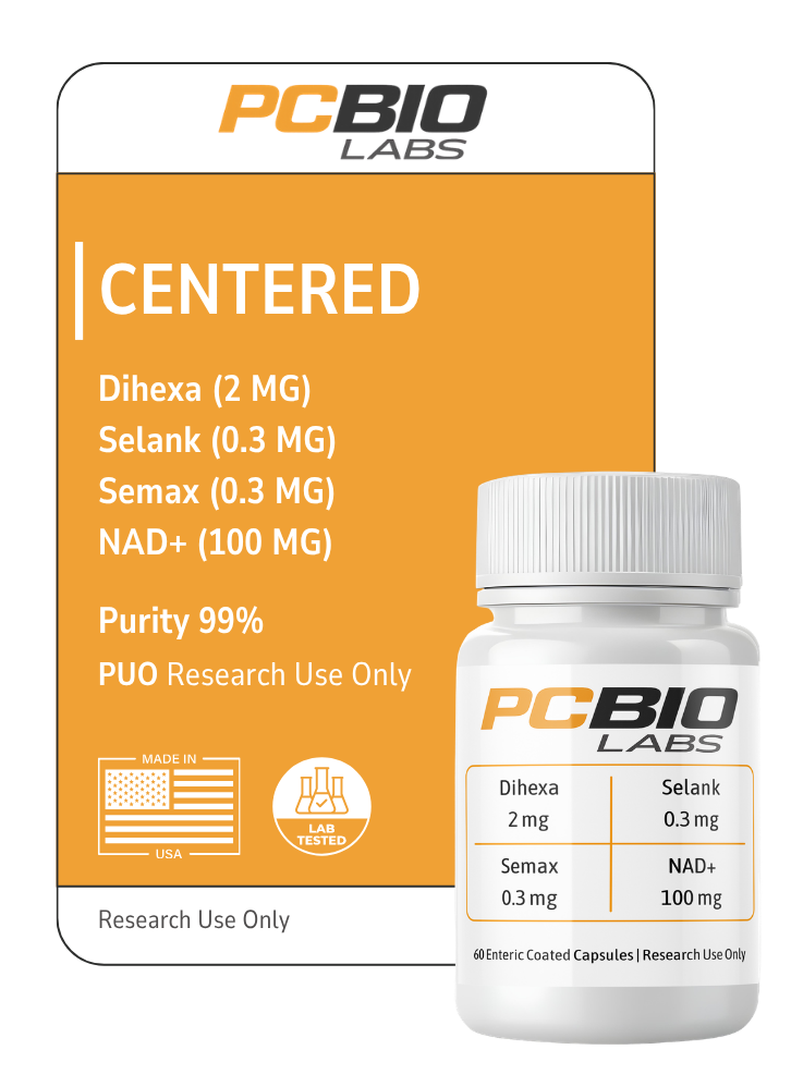 Dihexa / Selank / Semax / Nad+ Capsules